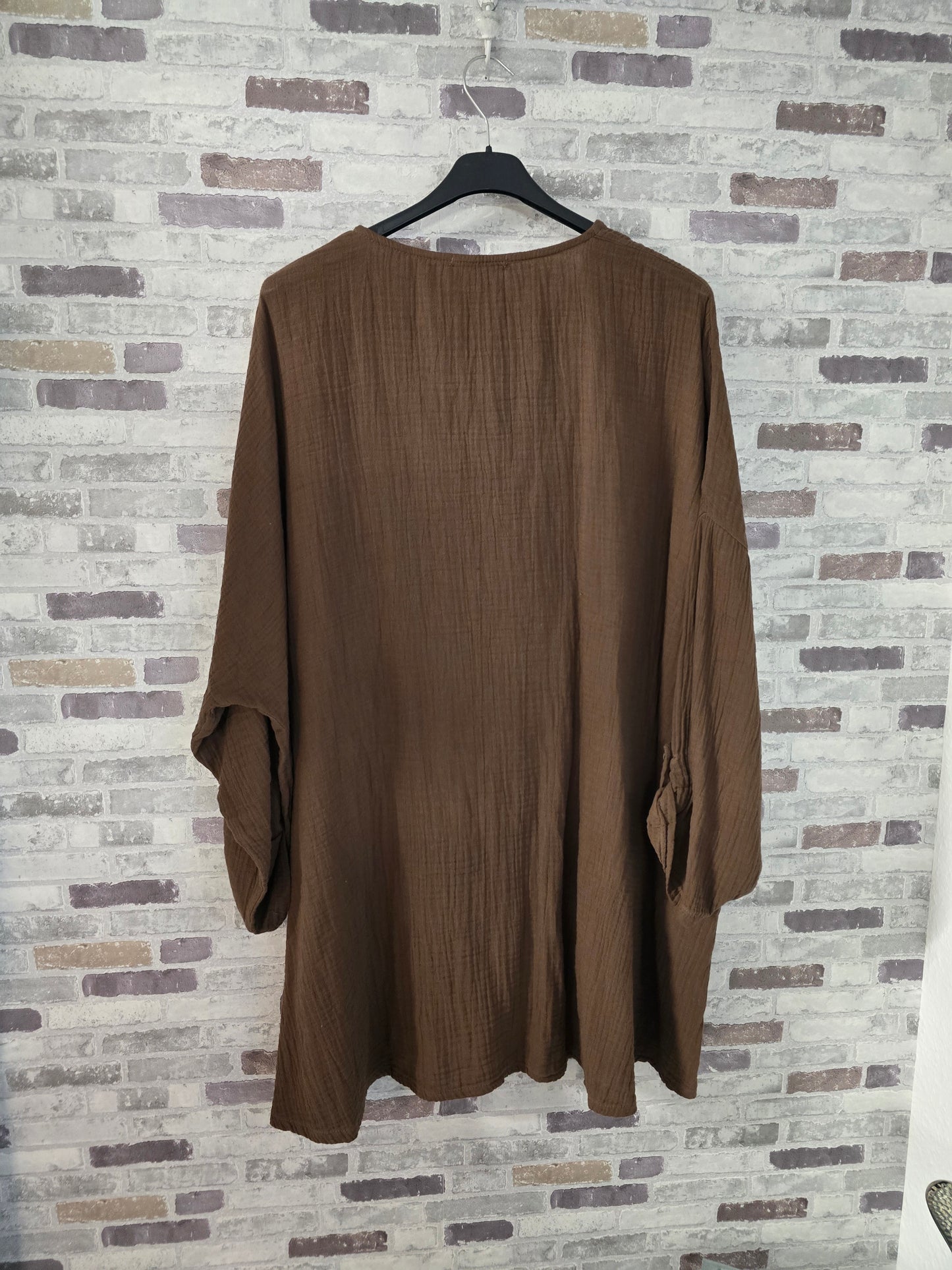 Musselin Tunika - Größe 52/54/56