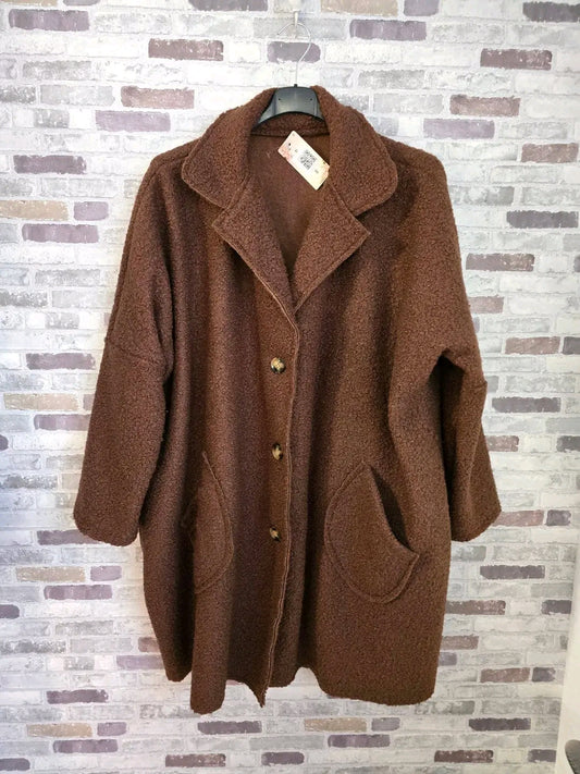 Teddy Jacke - Größe 52/54/56