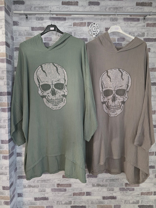 Musselin Tunika - Größe 54/56