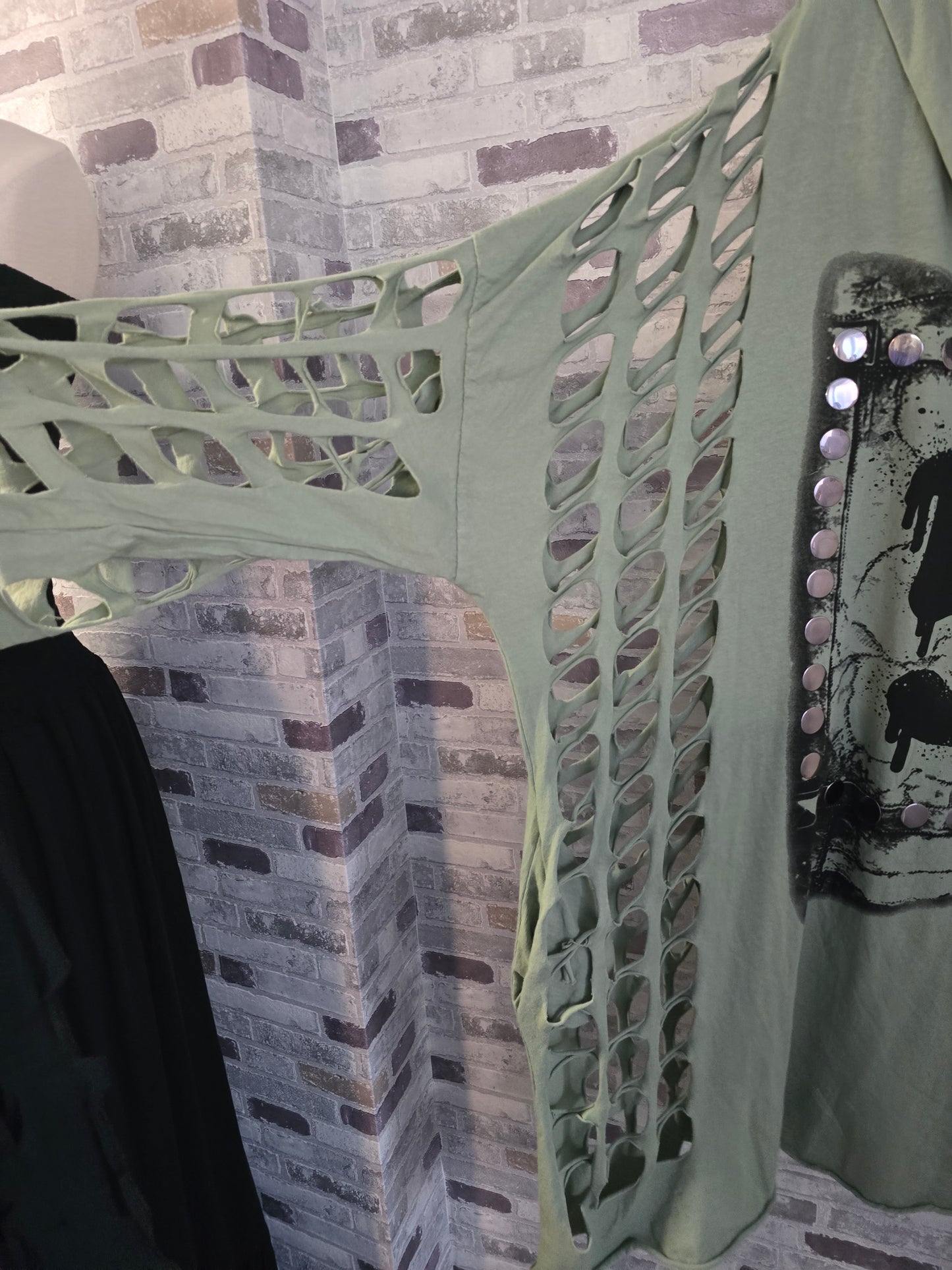 Oversize Motiv Jacke - Größe 52/54/56