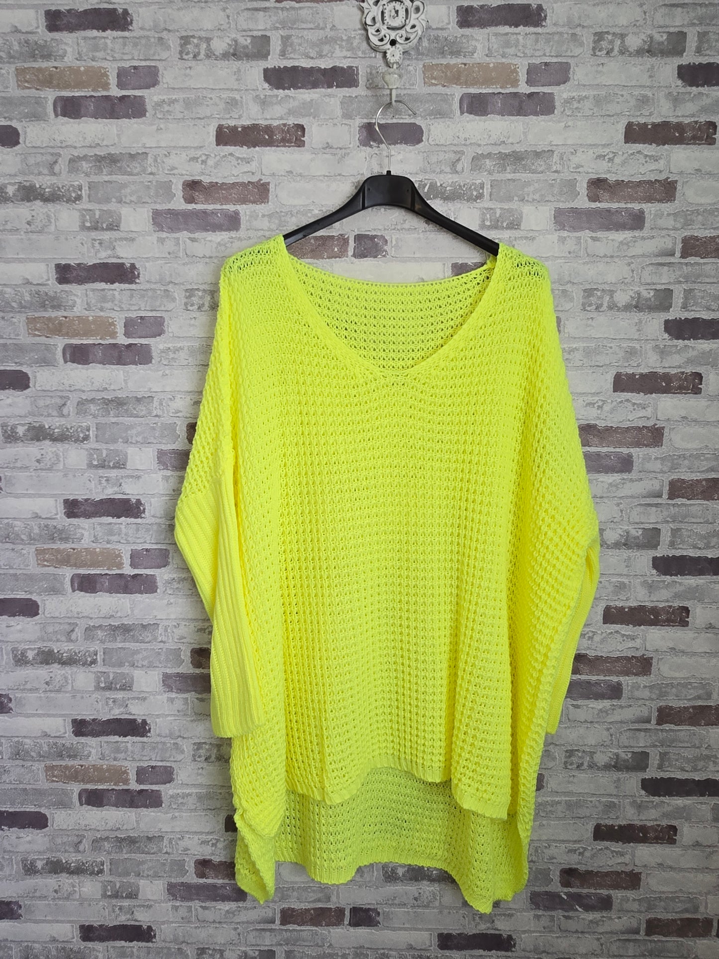 Grobstrick Pullover - Größe 52/54