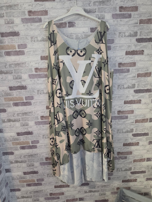 Motiv Kleid - Größe 52/54/56