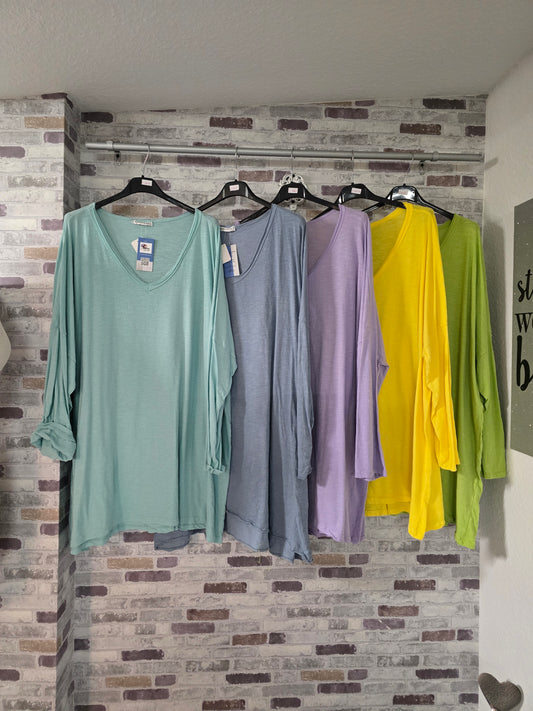 Langarmshirts - Größe 50/52/54