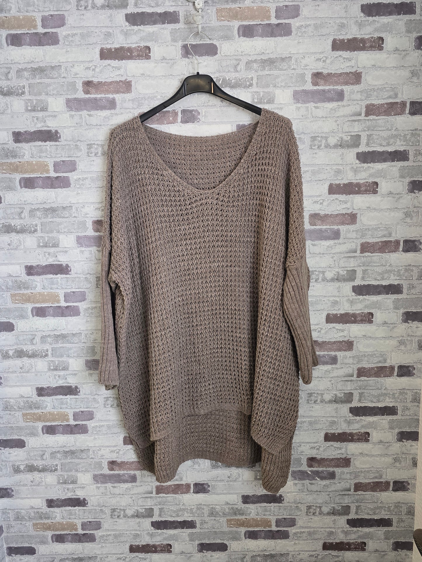 Grobstrick Pullover - Größe 52/54