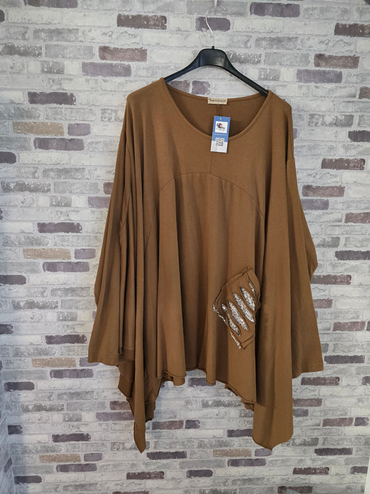 Oversize Pulli - Größe 60/62