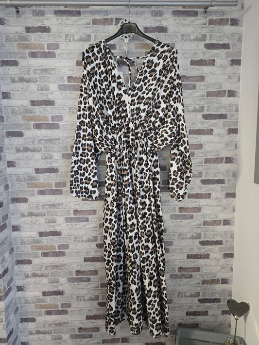 Leo Musselin Kleid - Größe 50/52/54