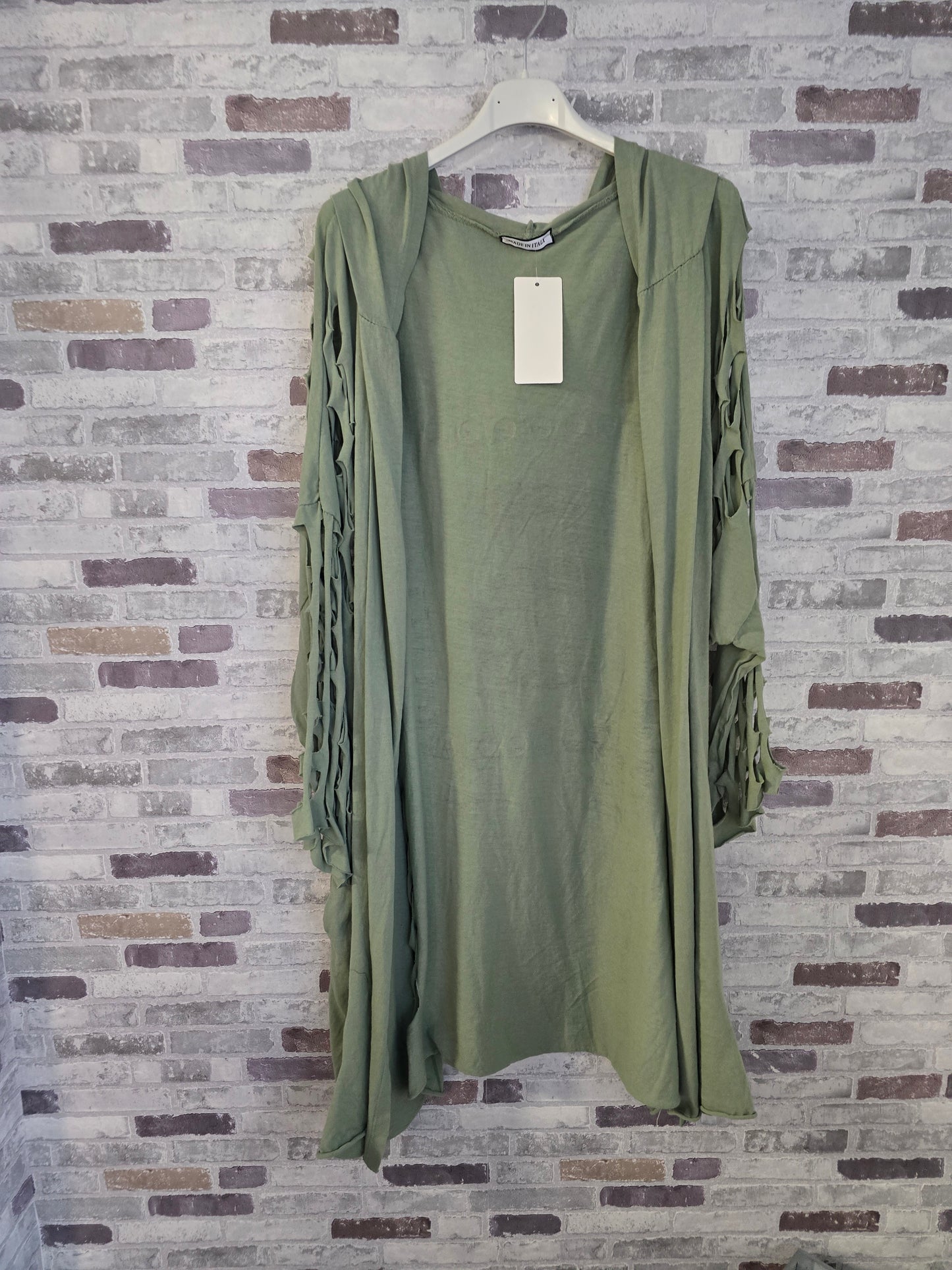 Oversize Motiv Jacke - Größe 52/54/56